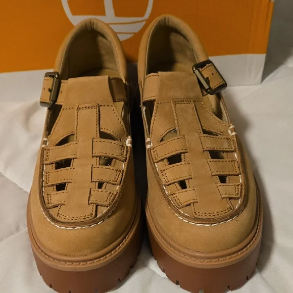 Timberland Women's Stone Street Platform Buckle Shoe NIB - Picture 2 of 12